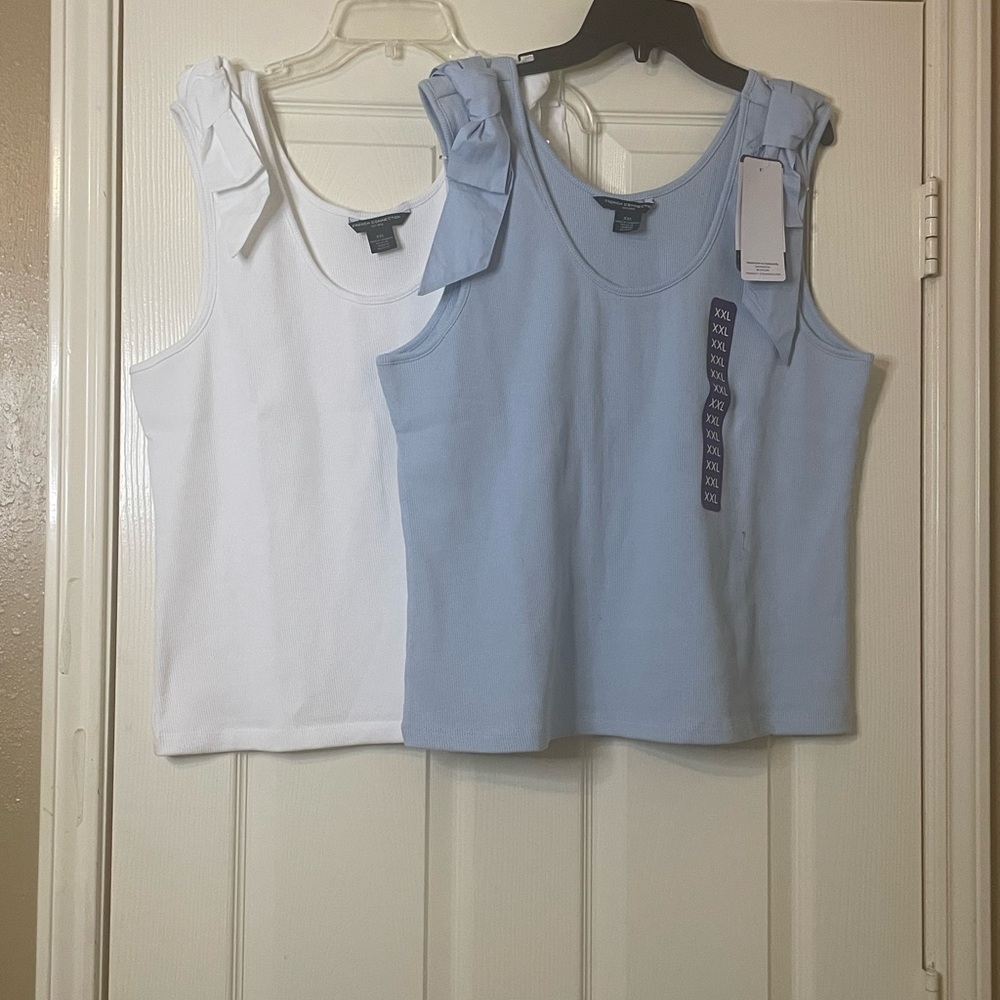 Bundle of French Connections Women’s Bow Rank Top Size: XXL